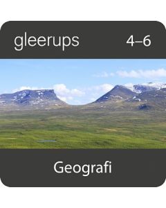 Gleerups geografi 4-6, digital, elevlic, 12 mån