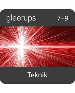 Gleerups teknik 7-9, digital, elevlic, 12 mån