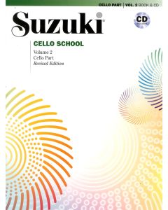 Suzuki cello school volume 2 book and cd