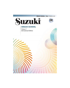 Suzuki Organ School vol 7, bok/cd