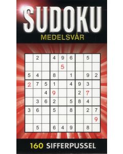 Sudoku Medelsvår Röd