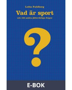 Vad är sport?, E-bok