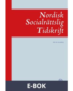 Nordisk Socialrättslig Tidskrift 11-12, 2015, E-bok