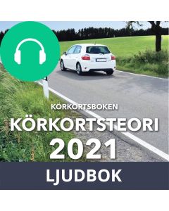 Körkortsboken Körkortsteori 2021, Ljudbok
