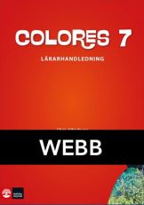 Colores 7 Lärarhandledning, webb