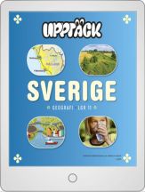 Upptäck Sverige Geografi Digitalt Övningsmaterial (elevlicens)