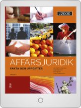 J2000 Affärsjuridik Fakta och uppgifter Onlinebok