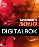 Matematik 5000 Kurs 1a Röd Lärobok Bas Digitalbok