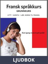 Fransk språkkurs Grunnkurs, Ljudbok