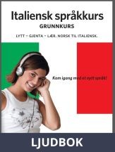 Italiensk språkkurs Grunnkurs, Ljudbok
